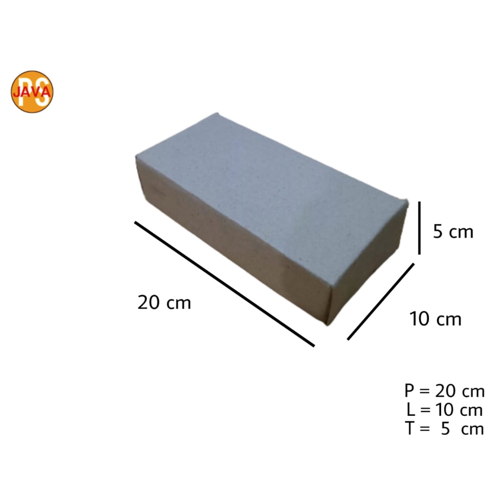 

KARTON BOX SINGLE FACE ( Isi 20 Pcs ) 20x10x5