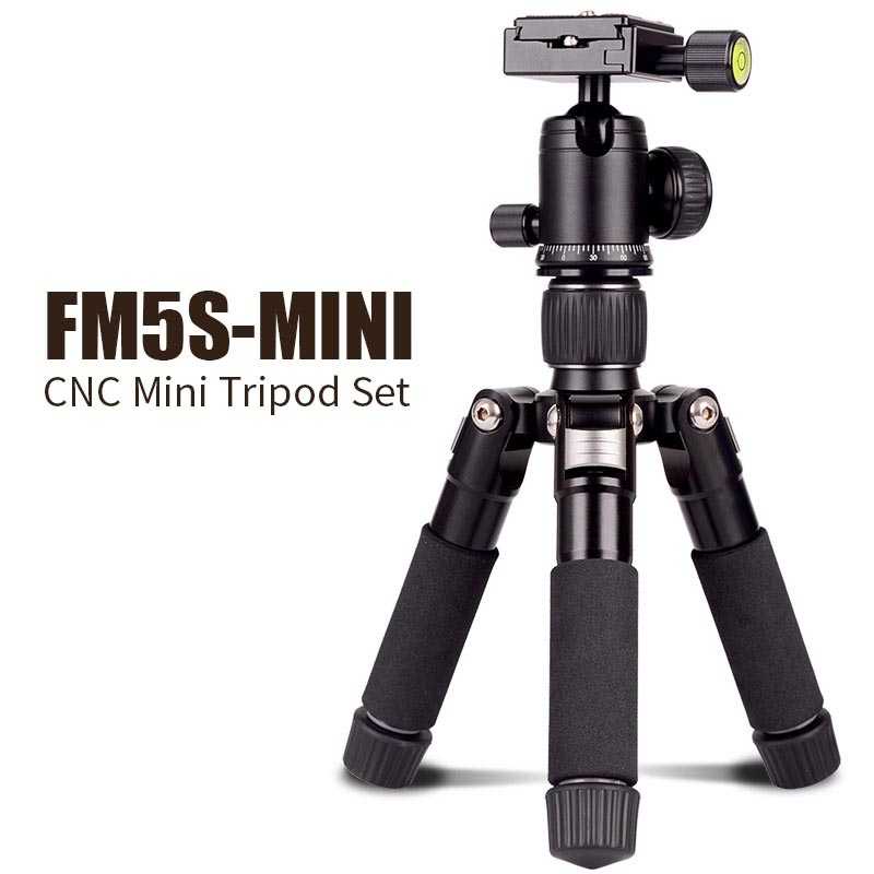 Xiletu Tripod Mini 5 Section Portable Aluminium Ball Head - FM5S-MINI