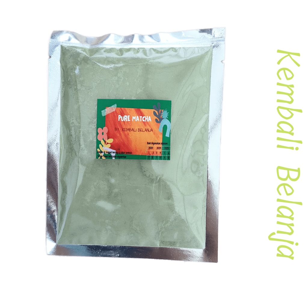 Matcha Powder 10 gram/  Premium Matcha Jepang/ Macha Powder/ Bubuk Green Tea/ Teh Hijau Bubuk