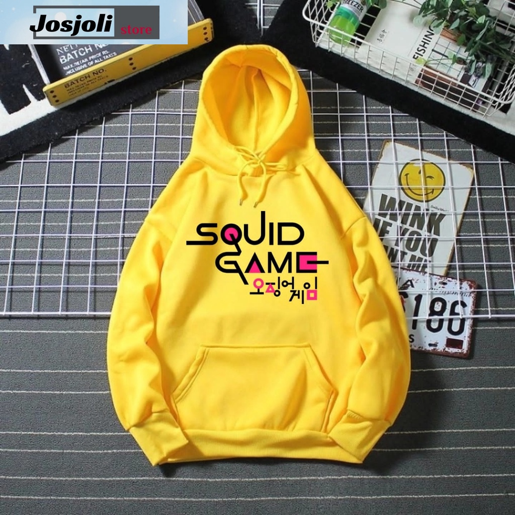 JOSJOLI_STORE/Hoodie Gihoon Squidgame/Atasan Pria Dewasa Lengan Panjang/Fit to L