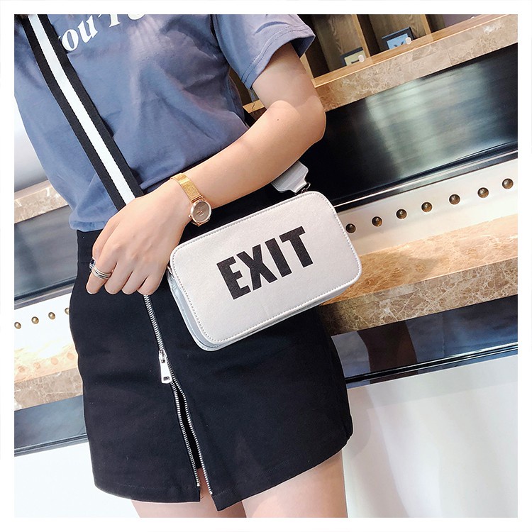 FYGALERY FYG1266 TAS SELEMPANG MINI EXIT TAS IMPOR TAS STYLE KOREA SLING BAG TAS MURAH