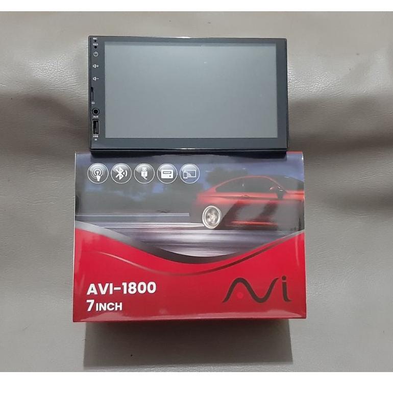 MURAH BANGET Head unit 7 inch deckless AVI-1800 AVI1800 AVI 1800 Full Glass