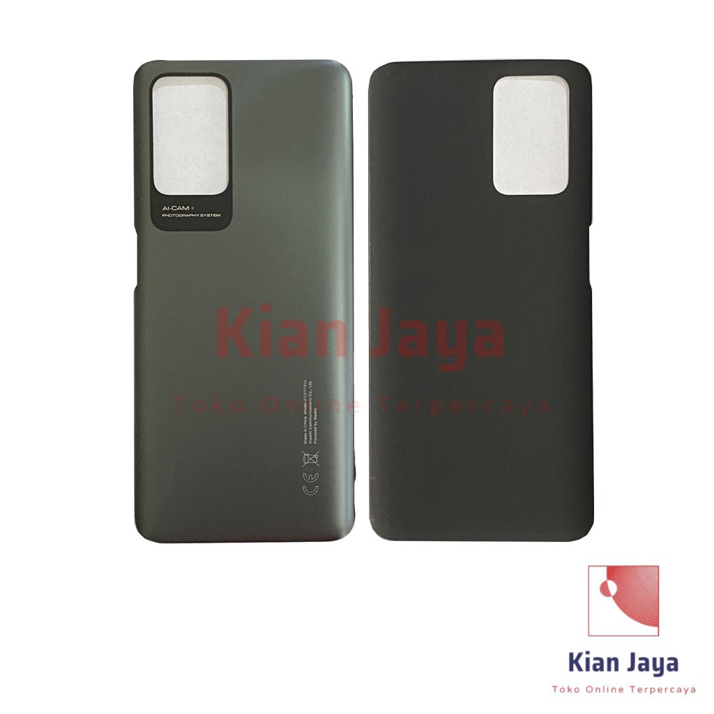 Backdoor Xiaomi Redmi 10 Back Cover Tutup Belakang Baterai Cassing Casing Backcase Original