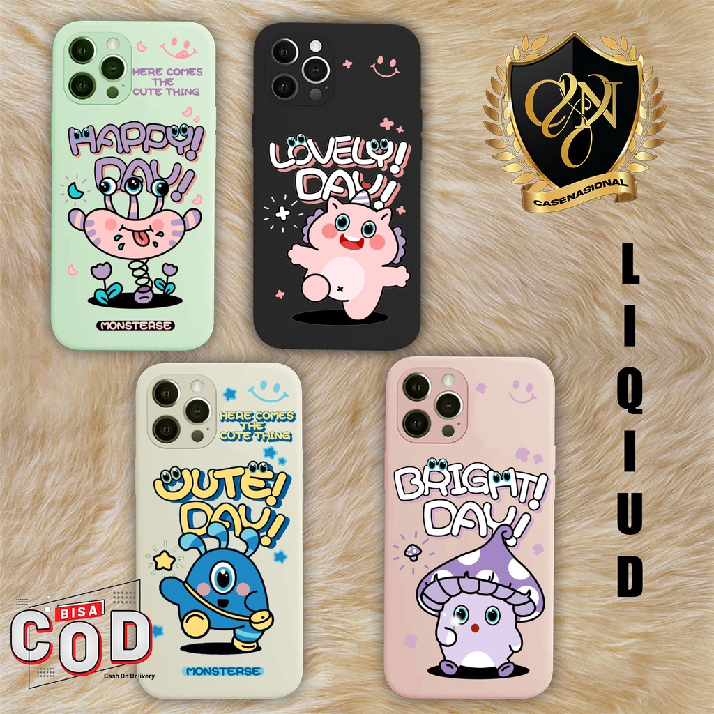Nasional Case - CASE LIQIUD MONSTERSE INFINIX RAM 3 SMART 5 HOT 10 LITE SMART 6 PLUS HOT 10 PLAY HOT