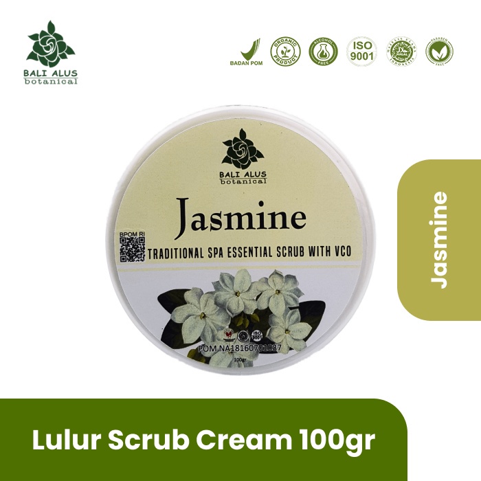 Bali Alus Lulur Spa Cream 100gr Jasmine / Green Tea