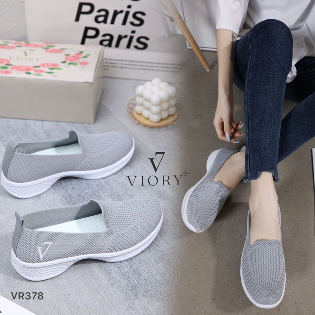 VIORY Sepatu Flat Shoes Wanita #VR378 ORIGINAL