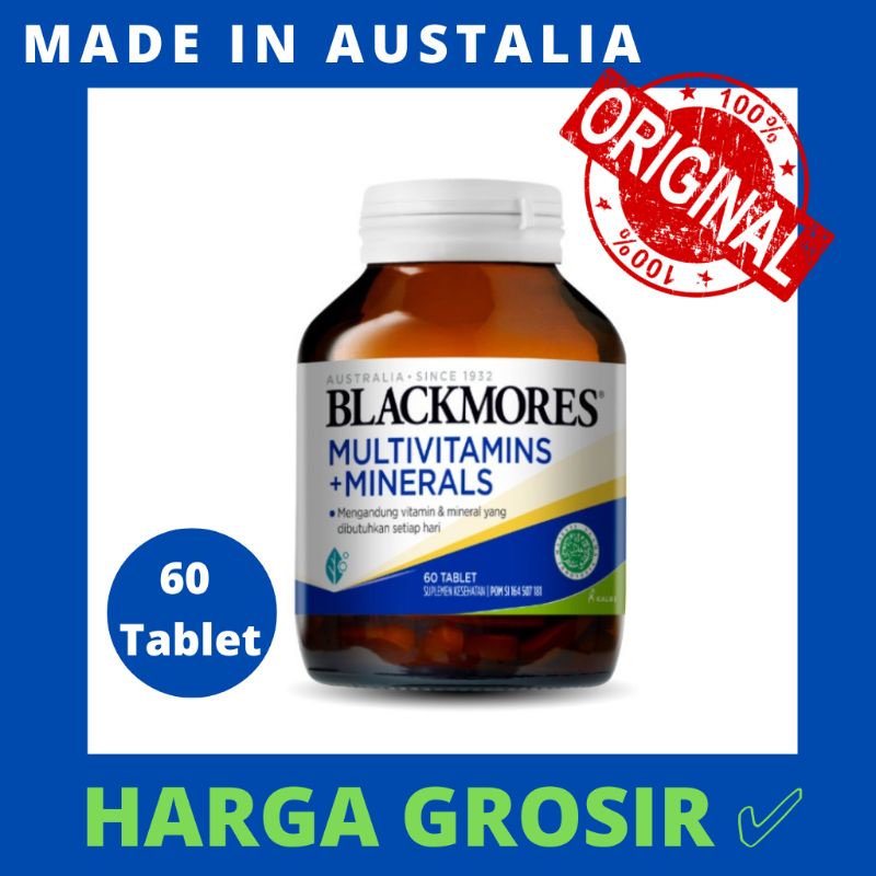 BLACKMORES MULTIVITAMINS + MINERALS - ISI 120