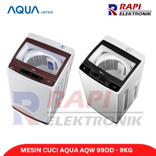 MESIN CUCI AQUA AQW 98DD - 9KG HIJAB SERIES