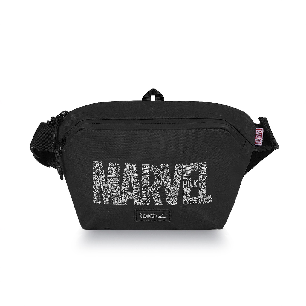 Marvel Villain VS Venom (Artwork Marvel) TORCH Depok Tas Pinggang Ringan Anti Air Pria Wanita - Waist Bag Waterproof KOYAKE