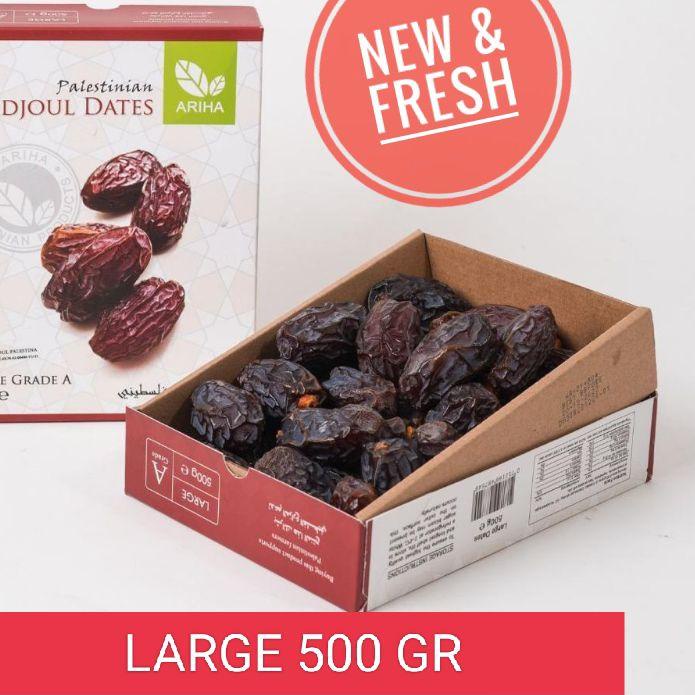 

➫ *BARU , Kurma Medjoul LARGE Grade A ARIHA Asli Palestina @500 gram ( medjool medjol ) ♤