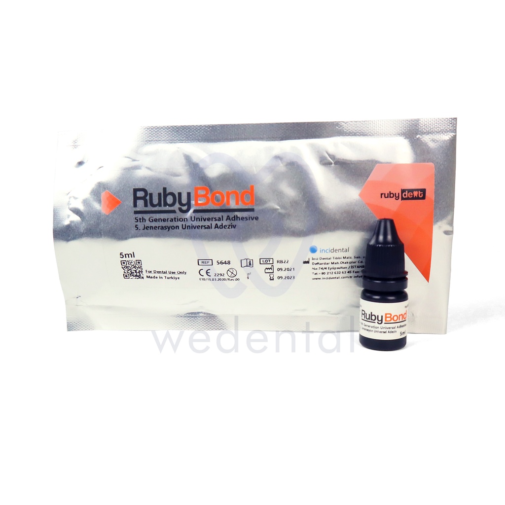 RUBY BOND Bonding Single Bahan Lem Primer Perekat Gigi Dental 5th gen Rubybond LC