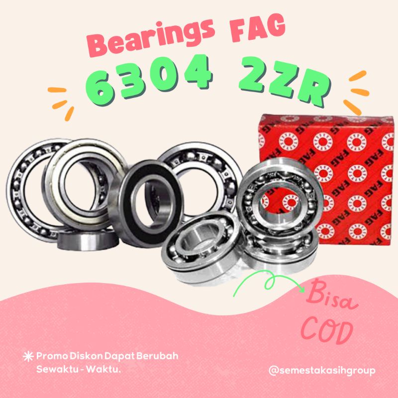 Bearing FAG 6304 2ZR