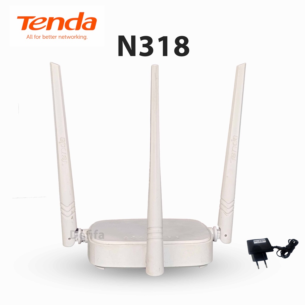 Tenda N318 300Mbps Wireless WiFi Router WISP Repeater AP Model