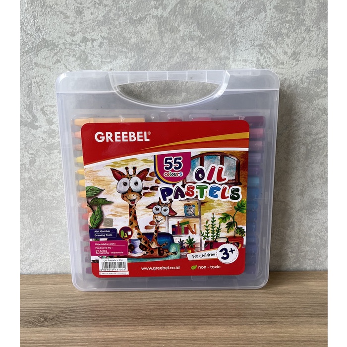 

Crayon Crayon Greebel Oil Pastels 55 Warna