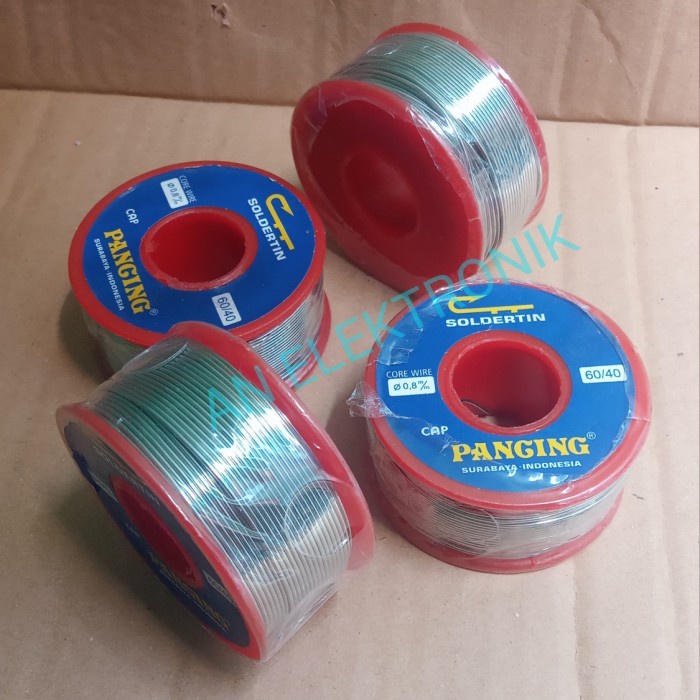 Timah Solder Timah Solder Cap Pancing 0.8Mm 60/40 Roll Besar