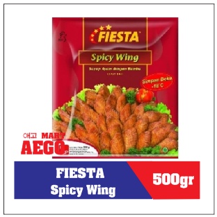 

Fiesta spicy wings 500gr / sayap ayam pedas