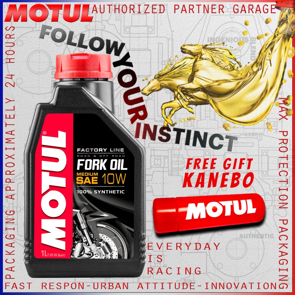 MOTUL FORK OIL MEDIUM 10W - 1L OLI SHOCK OHLINS