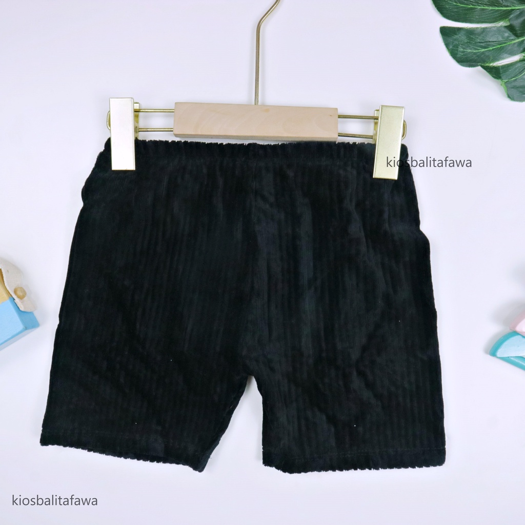 Code Short Pants uk 3-5 Tahun / PREMIUM Celana Main Ketat Pendek Balita Cewek Polos Anak Perempuan