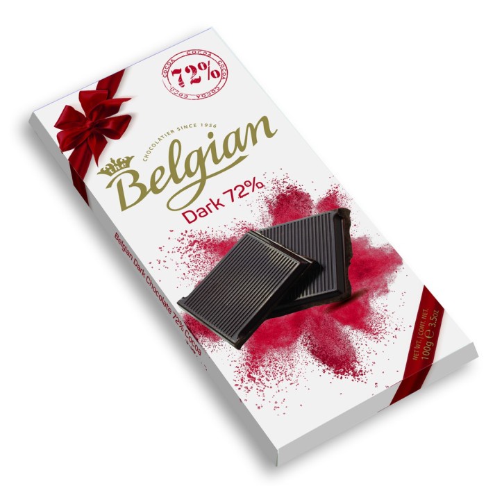 

The Belgian Dark Chocolate 72%