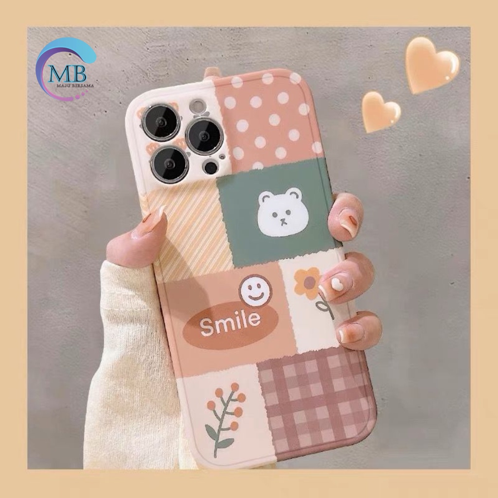 SS123 SOFTCASE SWEET BEAR FOR VIVO Y12 Y11 Y15 Y17 Y15S Y01 Y16 Y20 Y12S Y20I Y22 Y22S  Y21S Y33S Y21 2021 Y30 Y50 Y30I Y35 2022 Y75 Y55 T1 Y91 Y93 Y95 Y90 Y91C Y1S Y71 Y81 V25 V25E PRO MB4067