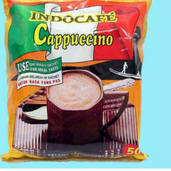 

❇ Indocafe Cappucino Bag 50bks Cappuccino ✳