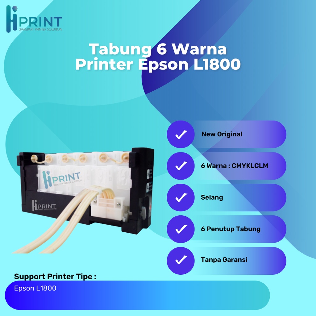 Tabung Tinta Printer Epson L1800 L 1800 New Original