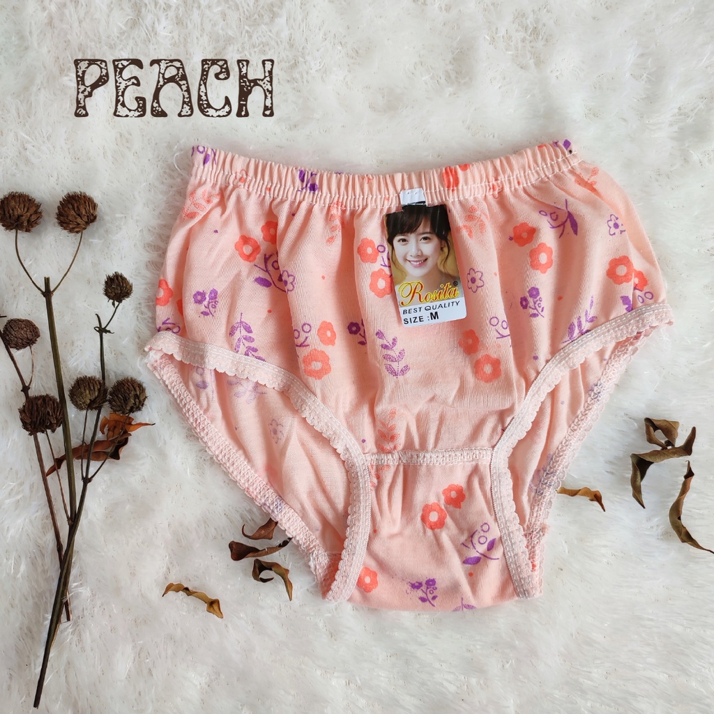 CELANA DALAM WANITA / UNDIES / CD WANITA CEWEK MOTIF MEREK ROSITA