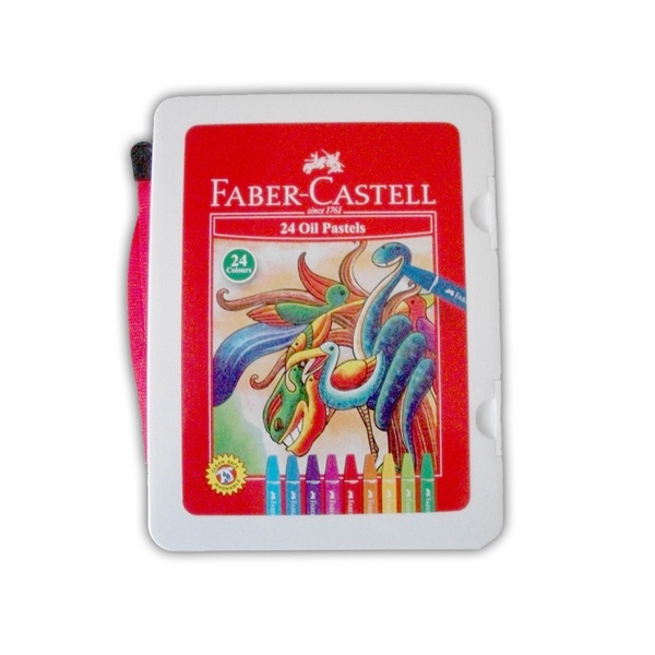 

Crayon Crayon / Oil Pastel Faber Castell 24 Warna