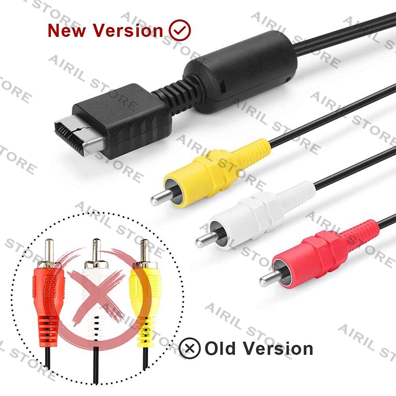 kabel AV RCA ori / kabel av ps2/ps2/ps3 ori / kabel av ps ke tv