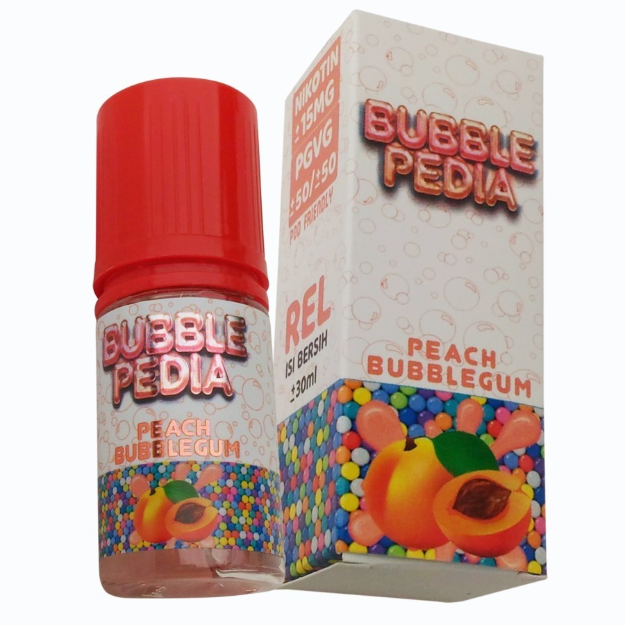 LIQUID BUBBLE PEDIA PEACH BUBBLEGUM 30ML