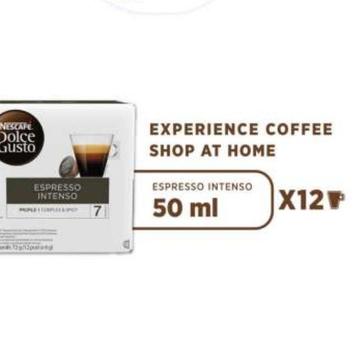 

♣ NESCAFE DOLCE GUSTO ESPRESSO INTENSO-12 CAPSULE ♟