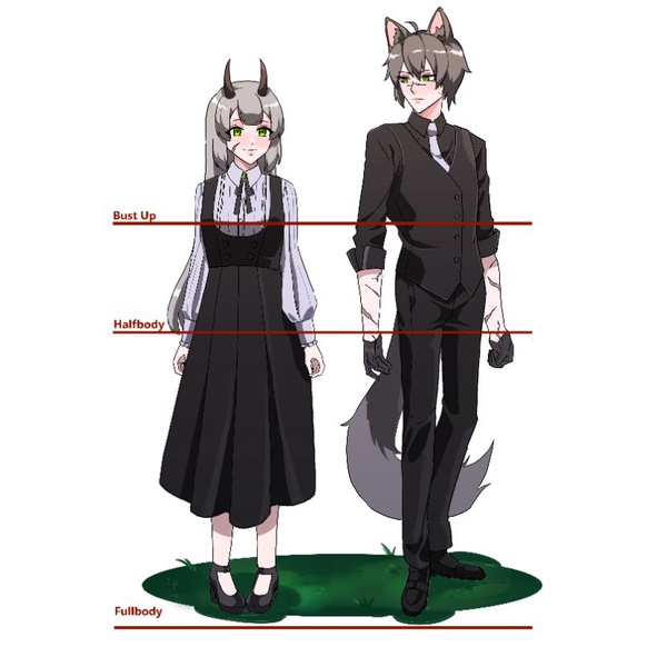 OPEN Commission Art Anime Style/ Jasa Gambar Anime Style (Digital)