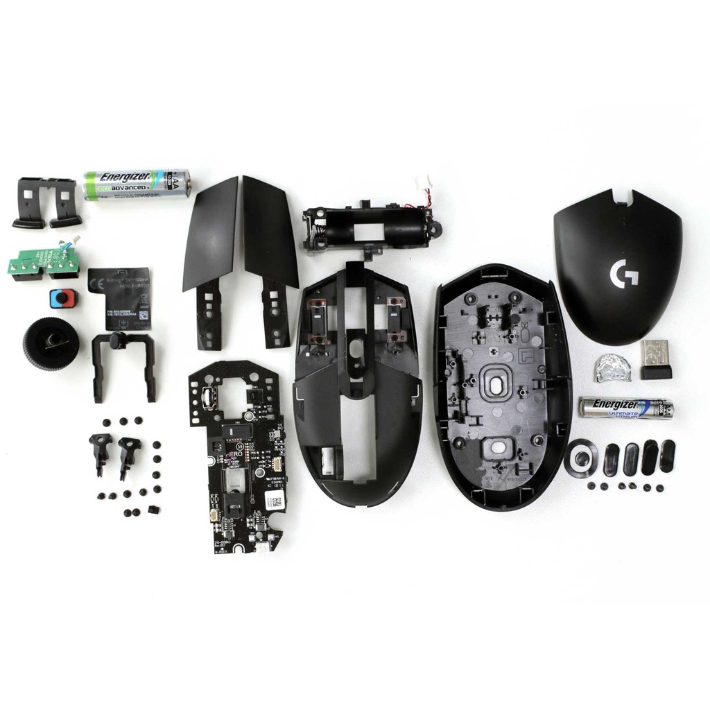 Part Logitech G304 G305 Wireless Receiver Dongle Shell Side Button Hotswap PCB Scroll Wheel Kabel Coverter