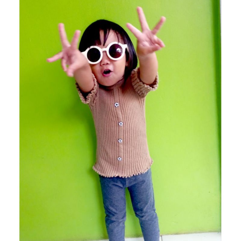 baju rajut anak viral/atasan anak perempuan/sweater rajut anak murah/baju sty Korea usia 1-4 thn