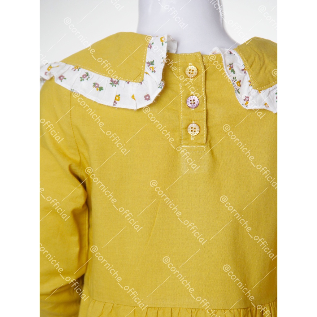 Corniche Kids Melany Dress Kids Bright Gold - TH K50136