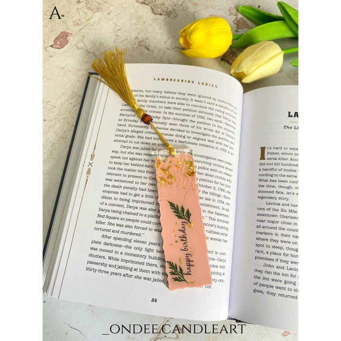 

Terlaris Bookmark - Pembatas Buku - Birthday Series