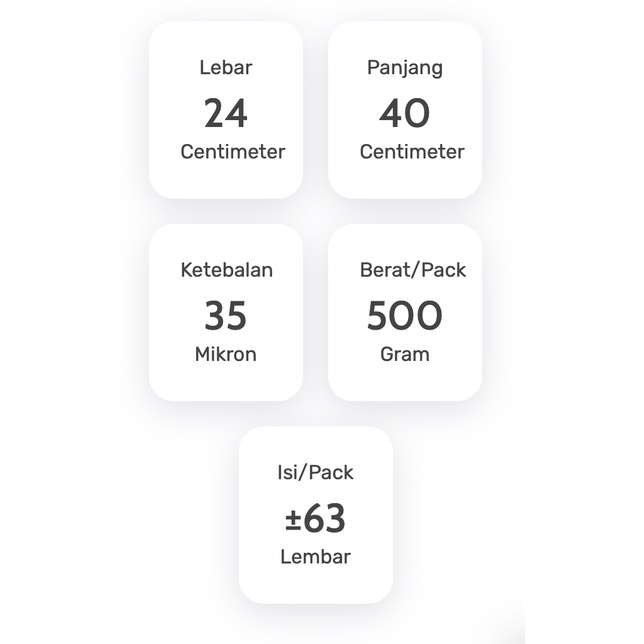 KANTONG PLASTIK KRESEK MERK LOCO TEBAL PUTIH UKURAN 17 24 28 35 40