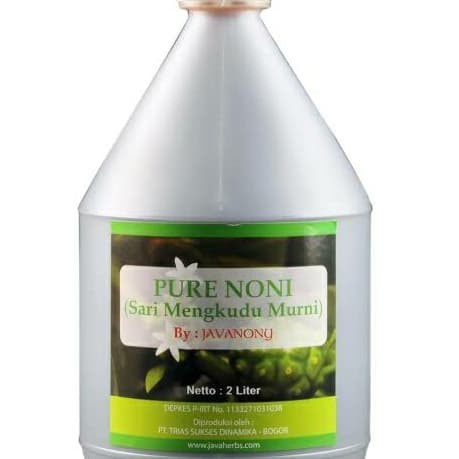 

PURE NONI JUICE 2 LITER / JAVANONY / MENGKUDU / PACE