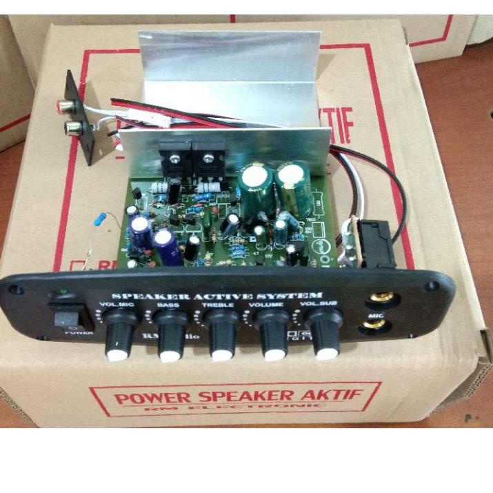 ❁ KIT POWER SPEAKER AKTIF MONO ✦