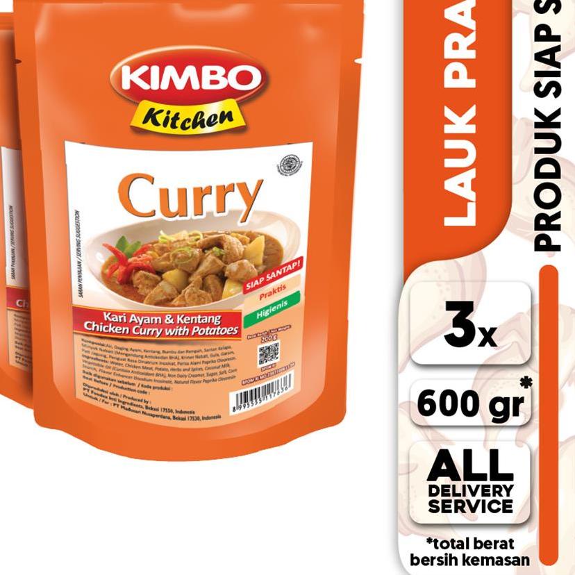 

⅍ Kimbo Kitchen Curry Triple Pack ◌