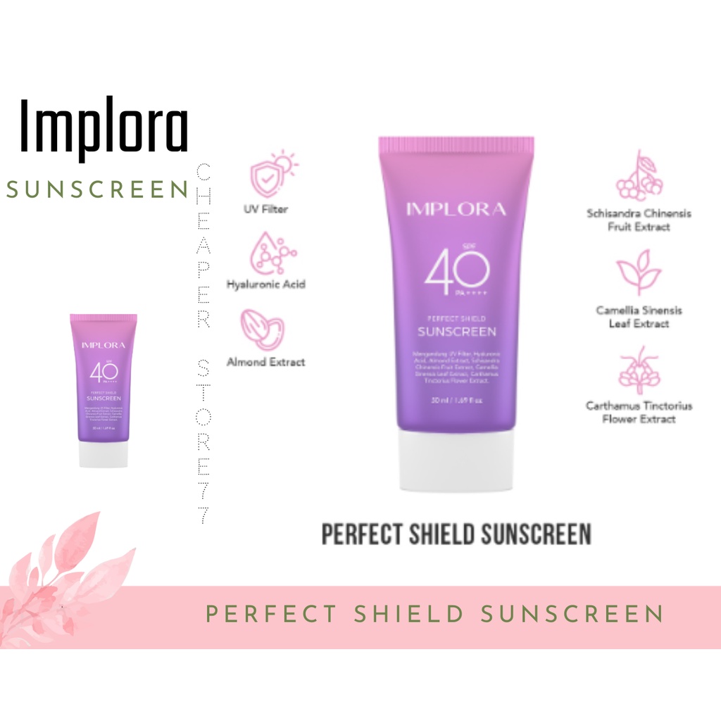 IMPLORA - PERFECT SHIELD SUNSCREEN