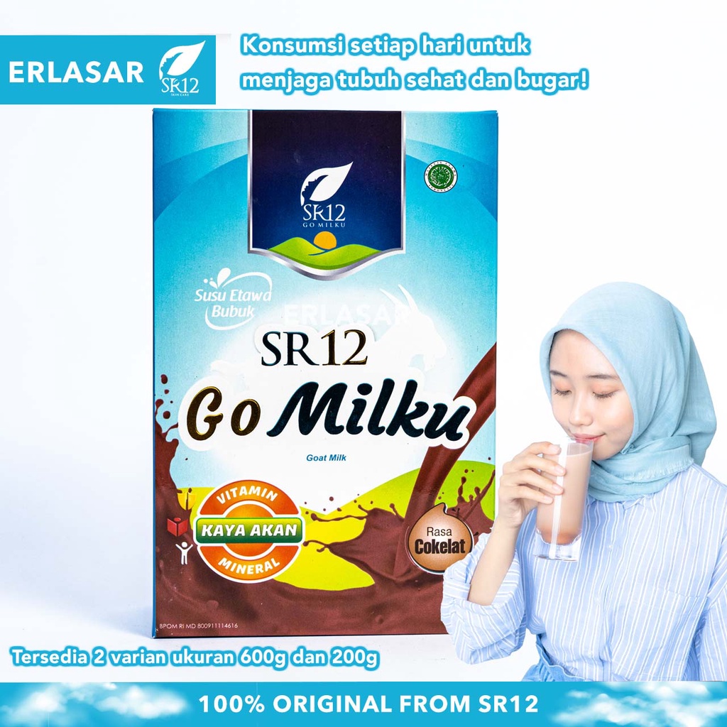 

GO MILKU COKLAT 600gr & 200gr SR12 / TERBARU dan TERLENGKAP 100% ORI SR12 - ERLASAR