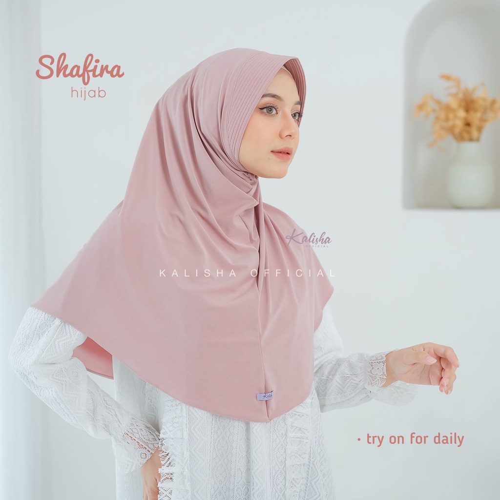 Kalisha - Shafira Hijab Bergo Instan Bahan Jersey