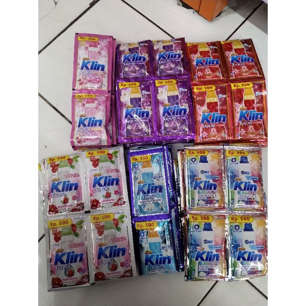 SO KLIN LIQUID SACHET @500 ISI 12 SACHET