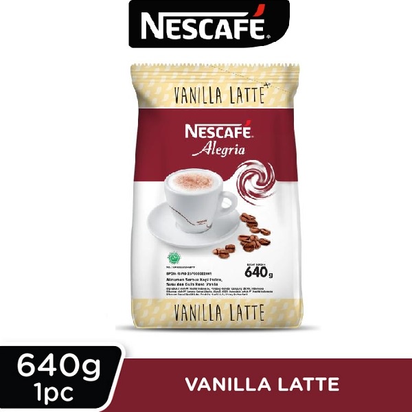 

Nescafe Vanilla Latte Nestle Professional 640gr Ojol Only