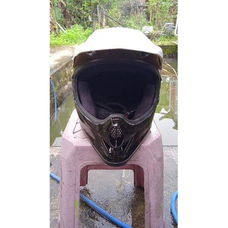 Helm kawasaki klx second