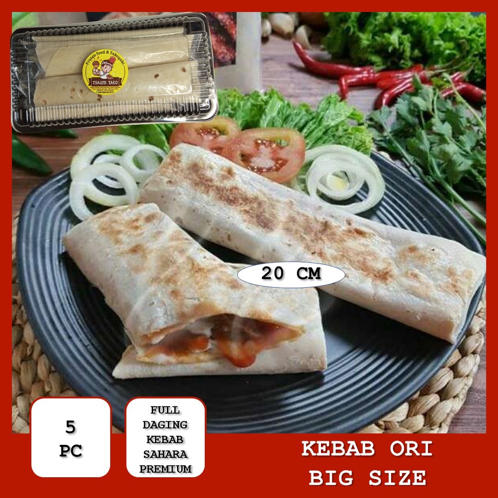 

PROMO Kebab Frozen Big / JUMBO /FULL DAGING 5 PC