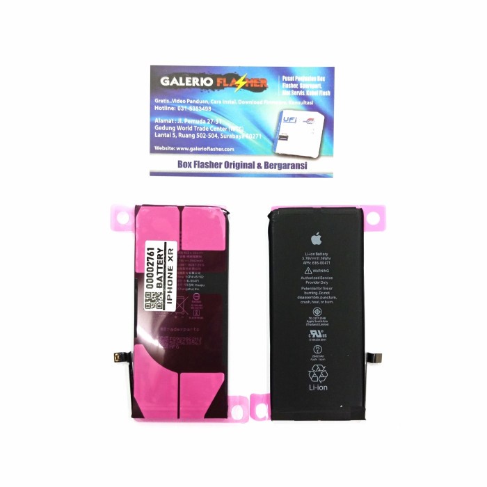 BATRE BATTERY BATERAI IPHONE XR ORIGINAL