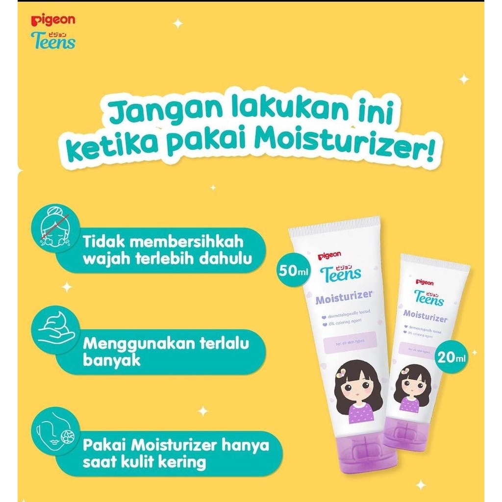 ❣️Coolmom❣️ Pigeon Teens facial foam daily mild Moisturizer deep cleansing &amp; oil control, acne ranger moisturizer for acne and teens dan jelly lip tint, sabun cuci muka face cleanser aman pelembab teen kaila micellar water Facial Wash