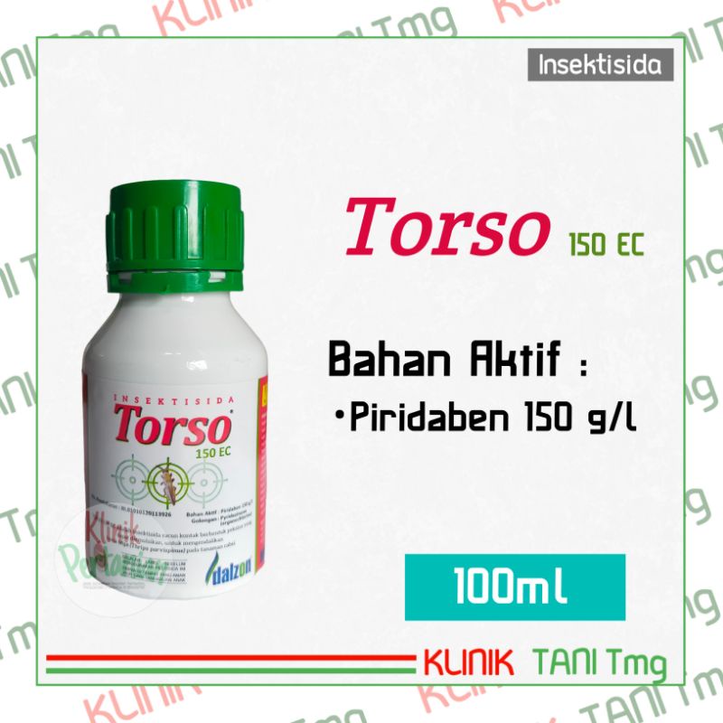 Torso 150EC 100ml Insektisida berbahan aktif Piridaben 150 g/l